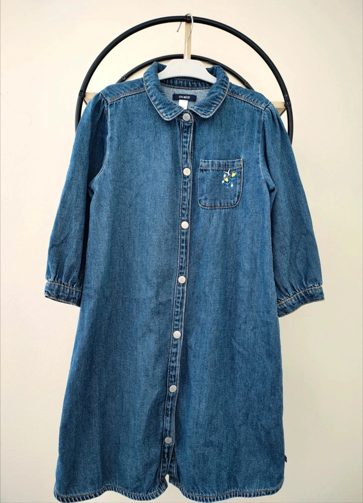 10 ans robe en jean Okaïdi